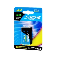 Akumulator  NI-MH 9V 310mAh XTREME