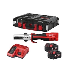 Акумуляторний прес для труб Milwaukee M18BLHPTXL-502P Standard | 18 V | 0 - 110 мм | 32 кН | Карбонова безщітка | 2 x 5 Ач акумулятор + зарядний пристрій | В чохлі