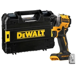 Акумуляторний ударний гайковерт DeWalt DCF850NT-XJ з тримачем бит 18 V | 206 Нм | 1/4 біт | Карбонова безщітка | Без акумулятора та зарядного | ЦСТАК у валізі