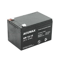 AKUMULATORS 12V 12AH VRLA/AM12-12 ACUMAX EMU