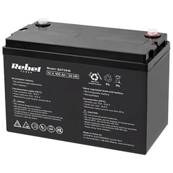 Akumulatorska gel baterija 12V 100AH REBEL POWER BAT0416