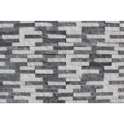 ALFIstyle Stone cladding, BLACK-WHITE marble, thickness 1,5cm, NH003