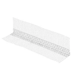 Aluminum corner with PVC mesh 25x25 mm length 2.5 m