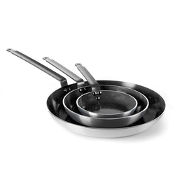 Aluminum frying pan with nanoceramic non-stick coating. 260 mm