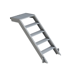 Aluminum ladder (1m)B