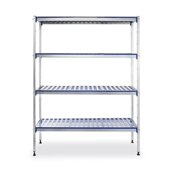 Aluminum storage rack