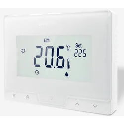 Ambient thermostat for programmable WiFi control panel Homplex digital display 19 - DG19WifiWhite