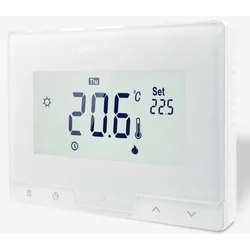 Ambientalni termostat za programabilno WiFi nadzorno ploščo Homplex digitalni zaslon 19 - DG19WifiWhite