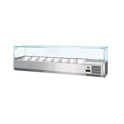 Ampliación refrigeración con cristal recto (GN 1/4 x8) COOKPRO 070030004 070030004