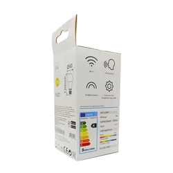 Ampoule LED intelligente EZVIZ Wi-Fi E27 806 lmn lumière chaude 2700K réglable CS-HAL-LB1-LWAW