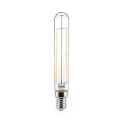 Ampoules LED - T20 E14 - IP20 - Transparentes - 4 Watts - 400 Lumens - 3000K - 2 Années