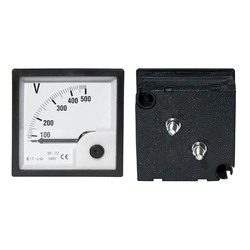 Analog meter square voltmeter