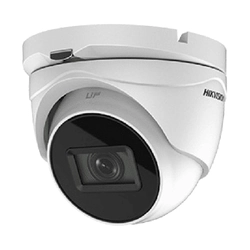 Analogā novērošanas kamera, 2 megapikseļi, motorizēts 2.7mm-13.5mm, infrasarkanais 70m, īpaši vāja apgaismojuma HIKVISION DS-2CE79D0T-IT3ZF objektīvs