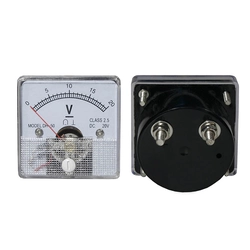 Analogni metrski kvadratni voltmeter 20V