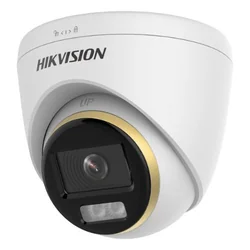 Analogowa kamera monitorująca 5MP 3K, obiektyw 2.8mm, IR 40m, białe światło 40m, PoC, ColorVu, światło Smart-Hybrid, IP67 - Hikvision DS-2CE72KF3T-LE(2.8mm)