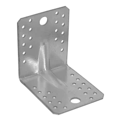 ANGLE BRACKET WITH REINFORCEMENT 90X90X65X2,5 (MM) KP 1