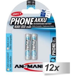 Ansmann Phone AAA батерия / R03 800mAh 24 бр.