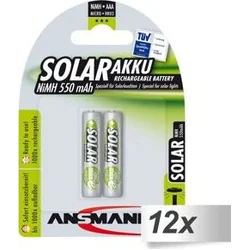 Ansmann Solar AAA baterija / R03 550mAh 24 kos.