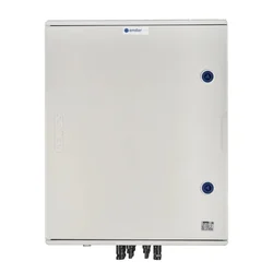 Aparamenta DCAC, IP66, SPD DC Dehn 1000V tipo 1+2, 4 x cadena fotovoltaica, 4 x MPPT, SPD AC Dehn tipo 1+2, 100A 3-F, FR 100A, señal fase + toma