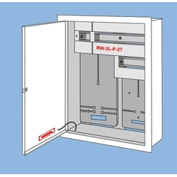 Aparamenta de empotrar RW-2L-P-27, espacio en el mostrador 1F y 3F y 27 protección tipo s