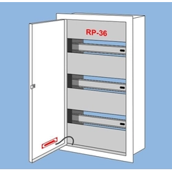 Aparamenta empotrada RP-36-P, lugar para el 36 protección tipo sIP 30