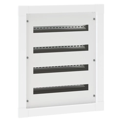 Aparamenta empotrada XL3 S 160 4X24 módulos (96 modular) - sin puertas