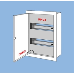 Aparatură de distribuție încasatăRP-24, loc pentru 24 protectie de tip sIP 30