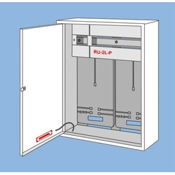 Aparelhagem universal RU-2L-P, lugar para 2 contra-eu 3F e 2x4+10 tipo de proteção