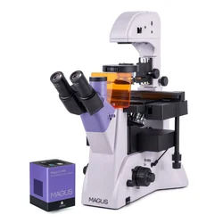 Apgrieztais digitālais fluorescences mikroskops MAGUS Lum VD500L