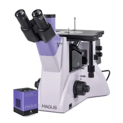 Apgrieztais digitālais metalurģiskais mikroskops MAGUS Metāls VD700 BD