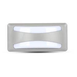 Apliques de pared LED - Softlight Bulkhead - IP65 - Gris - 12 Vatios - 500 Lúmenes - 4000K