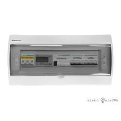 Appareillage en saillie pour sécuriser la pompe à chaleur monobloc aroTHERM plus VWL Vaillant Saunier Duval 105...125/6 400V + unité de chauffage uniTOWER VIH QW 190/1E