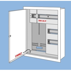 Appareillage encastréRW-36-P, Lieu pour 1 mètre 3F et 36 protection de type s