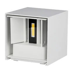 Applique LED quadrate - Bridgelux - IP65 - Bianco - 5W - 700 Lumen - 4000K