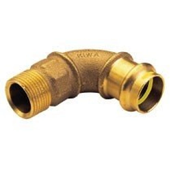 Arco 90°, com rosca externa unilateral,28x1 imprensa de bronze B