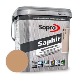 Argamassa pérola 1-6 mm Sopro Saphir caramelo (38) 4 kg