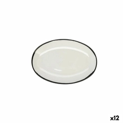 Ariane Vital Filo poslužavnik za grickalice Ceramics White Ø 26 cm (12 komada)