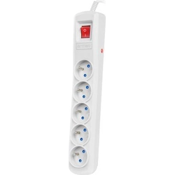 Armac power strip R5 prepäťová ochrana 5 zásuvky 5 m šedá (R5/SZ/50)