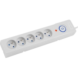 Armac power strip Z5 surge protection 5 sockets 3 m gray (Z5/SZ/30)