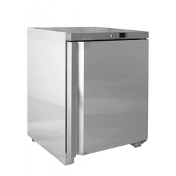 ARMADIO FRIGORIFERO INOX CON CAPACITÀ 130L INVEST HORECA SR 20S SR 20S