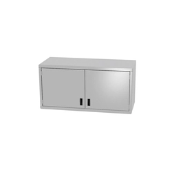 Armario colgante de acero inoxidable 80x30x60 Puertas batientes Polgast 310083-2