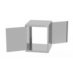 Armario pasante con puertas batientes 600 x 300 x 600 mm POLGAST 310063P 310063P