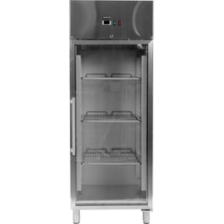 ARMOIRE RÉFRIGÉRATEUR GN 2/1 650L YATO VITRÉE YG-05225 YG-05225