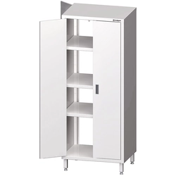 Armoire traversante en acier inoxydable avec portes battantes 100x60x200 Stalgast