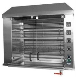 Asador eléctrico para 30 pollos