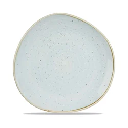 Assiette en forme organique Stonecast Duck Egg Blu 210 mm