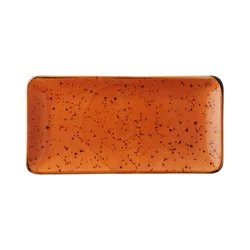 Assiette rectangulaire Dahlia, 300x150 mm