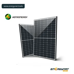 Astroenergy Astro 580 Ve skleněném skle CHSM72N(DG)-F-BH