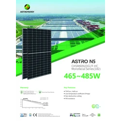  Astronergy CHSM 60N(DG)/F-HC 485 Wat