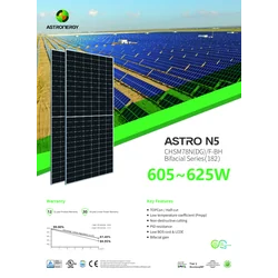 Astronergy CHSM78N(DG)/F-BH 620 WAT staklo staklo